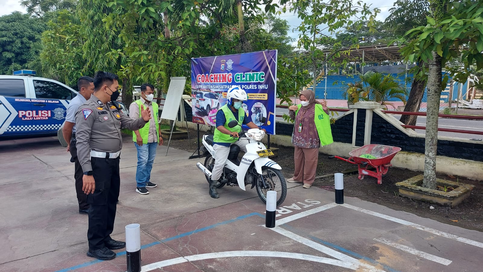 Satlantas Polres Inhu Siapkan Bimbel Gratis, Untuk Mempermudah Ujian SIM