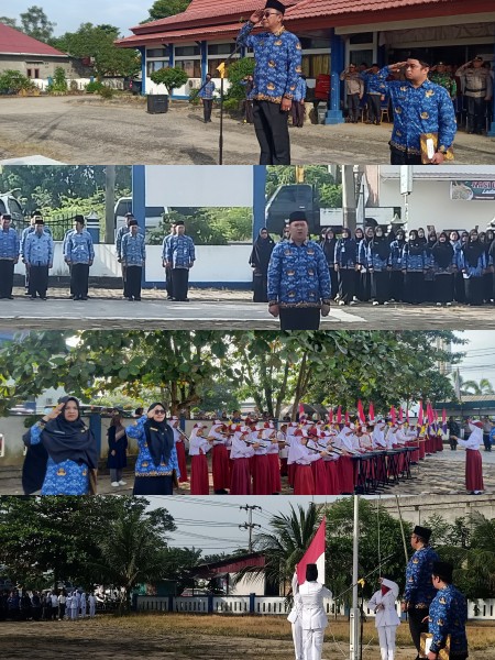 Hari Koperasi Nasional Ke-78, Pemerintah Kecamatan Seberida Gelar Upacara