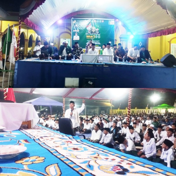 Tabligh Akbar Harlah NU ke-103 di Petala Bumi Berlangsung Khidmat dan Meriah