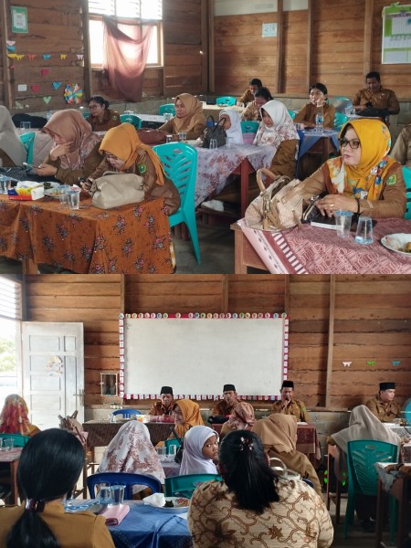 K3S Batang Gansal Gelar Rakor Bulanan dan Bentuk Forum Kepala Sekolah