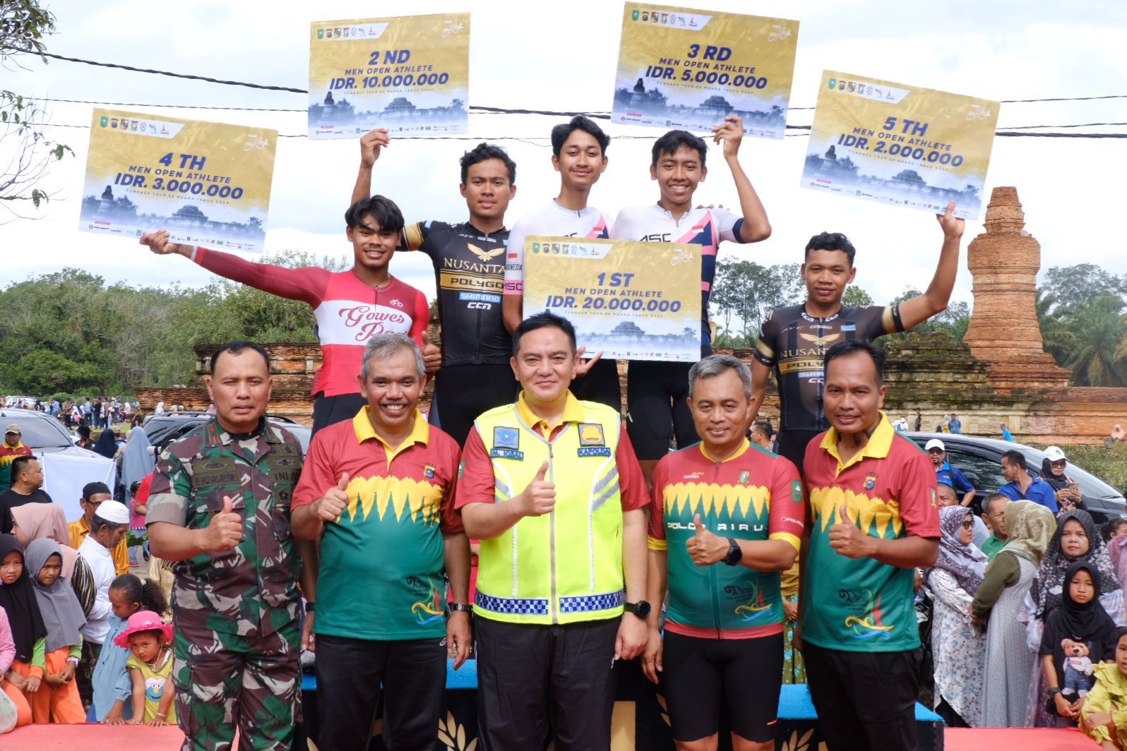 M Syelhan Dari ASC Monster Sabet Juara I Man Open Tour de Muara Takus 2022