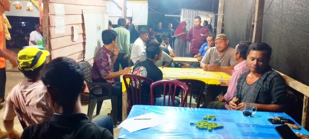 Pemdes Danau Tiga Gelar Lomba Gaple Batu Lacak Meriahkan HUT RI ke-81