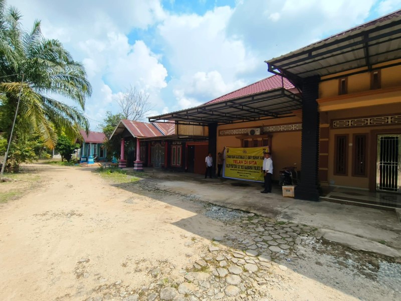 Rumah Mewah Ratu Narkoba Disita Polres Inhu dan Gandeng Bapenda Inhu Tentukan Nilai Aset