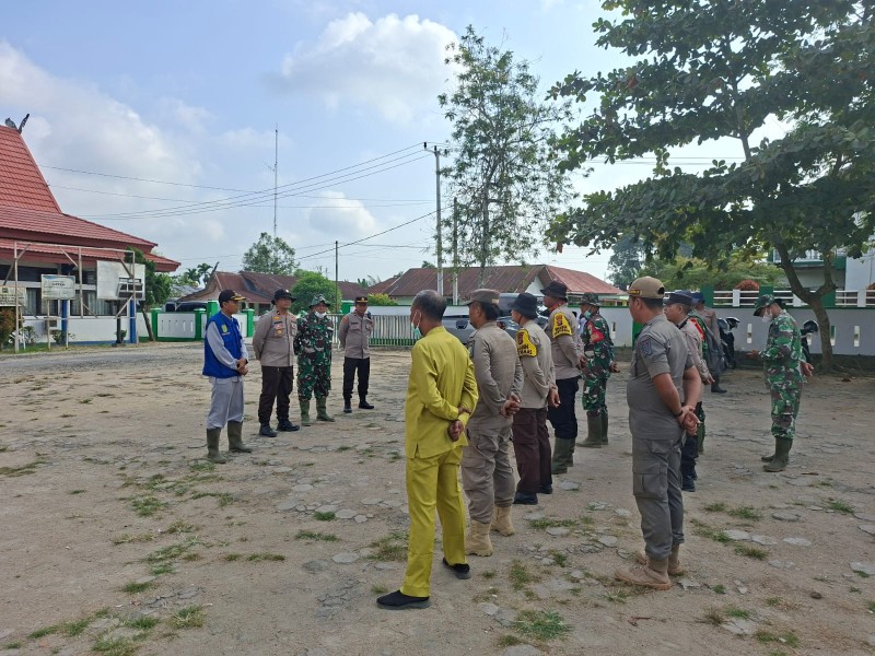Upika Seberida Gelar Apel Gabungan, Bergerak Tangani Karhutla di Desa Payarumbai