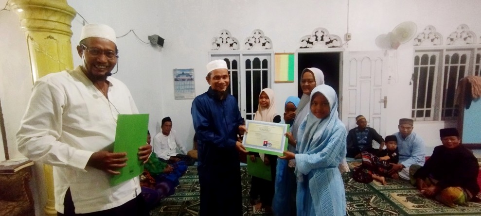 MDTA Al Barokah Gelar Khataman Al-Qur’an dan Syukuran Kelulusan Santri