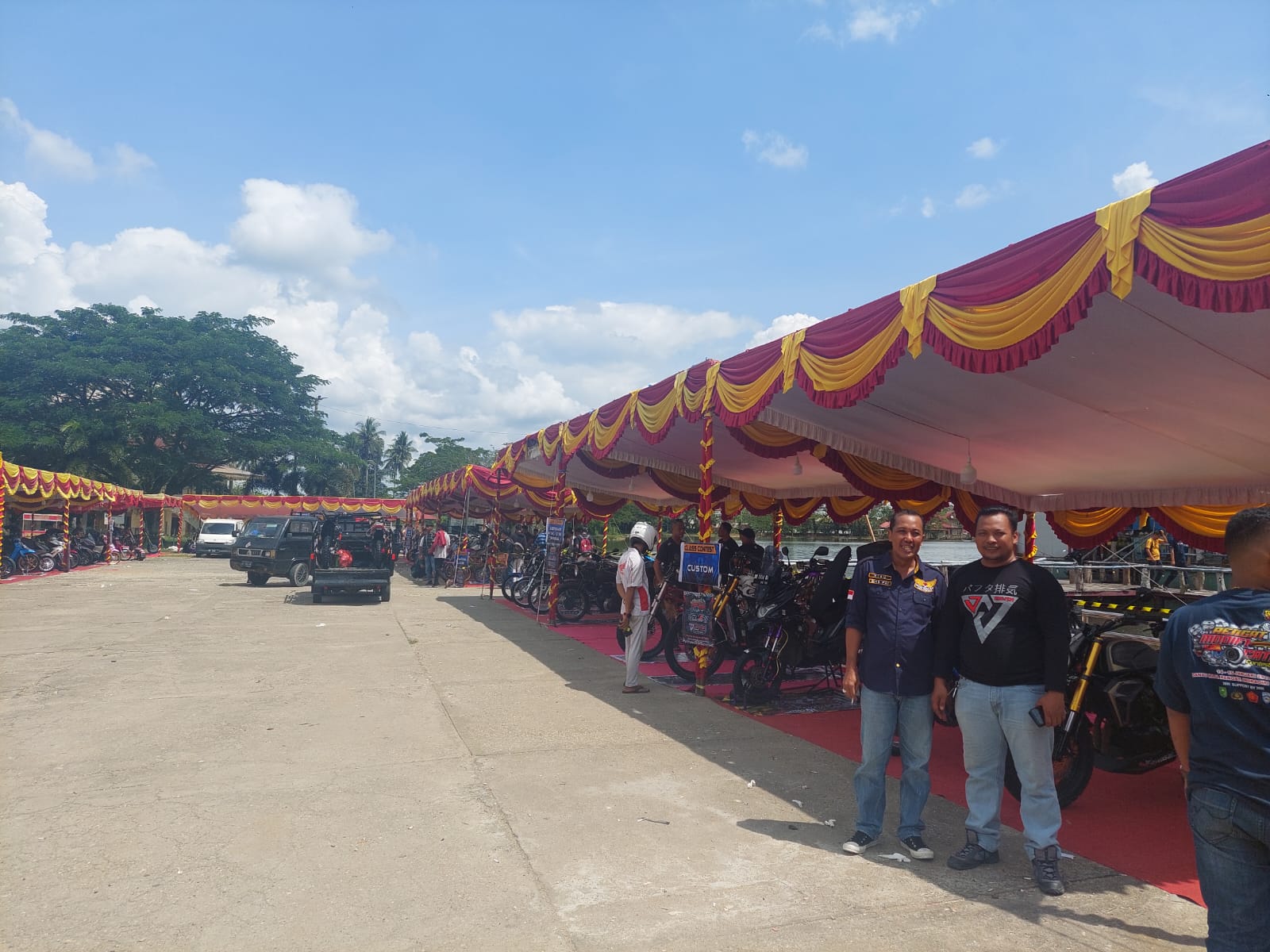 Melalui Kontes Motor    Modif,Komunitas RMOne & Pemda Inhu Kenalkan Wisata Danau Raja Rengat