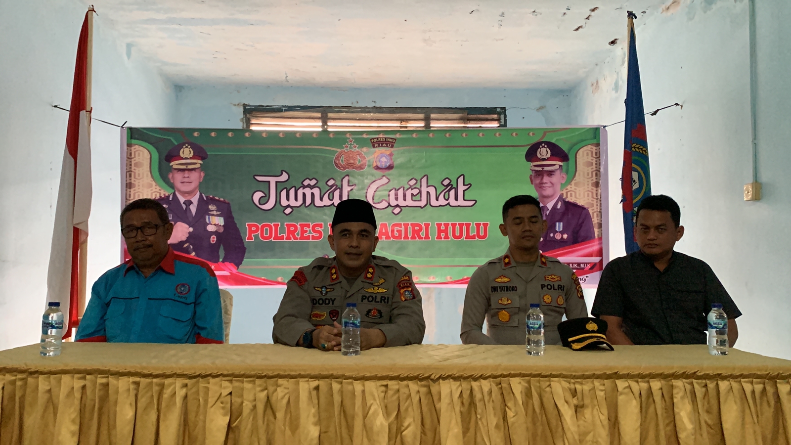 Program Jumat Curhat, Kapolres Inhu Dengar Curahan Hati Buruh