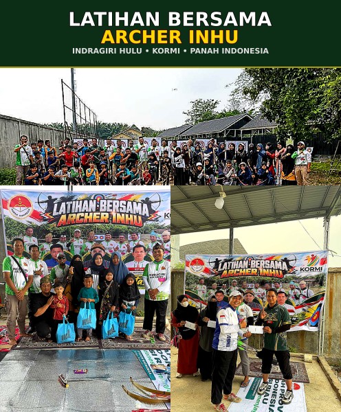 Latber Archery Inhu Jadi Panggung Generasi Muda, Putri Bupati Ikut Ambil Bagian