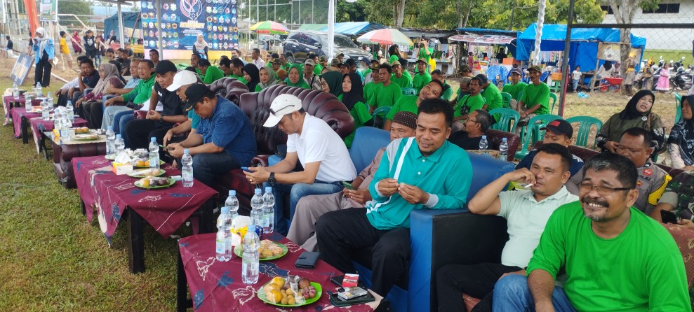 Bupati Inhu Buka Open Turnamen Sepak Bola, HUT Desa Petala Bumi Ke-44