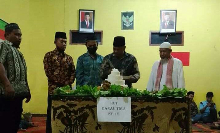 Pringati Hari Jadi Ke 15, Desa Danau Tiga Gelar Syukuran Dan Doa Bersama