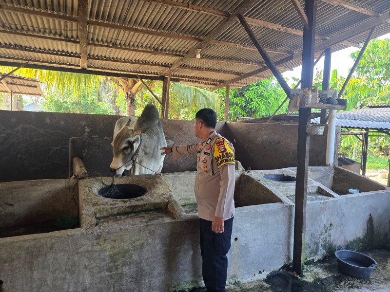 Polsek Seberida: Pekarangan Bukan Hanya Halaman, Tapi Sumber Ketahanan Pangan