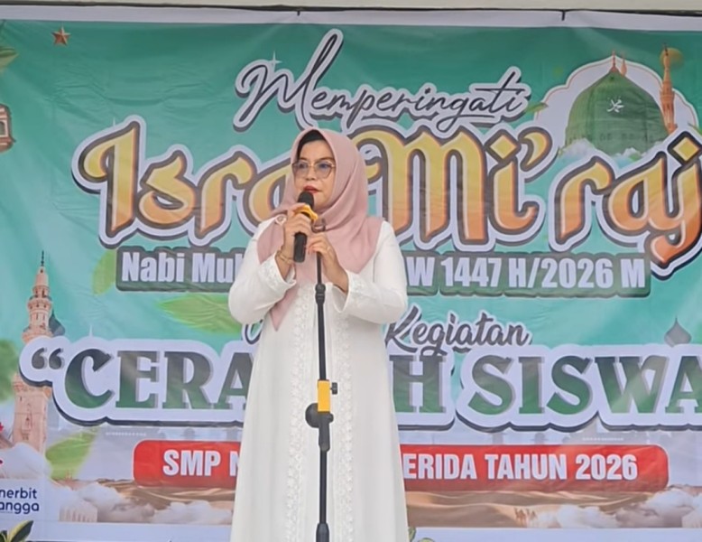 Subhanallah, Peringati Isra Mi’raj Nabi Muhammad SAW, SMPN 2 Seberida Gelar Lomba Ceramah
