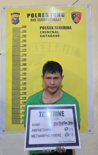 Polsek Seberida Ungkap Kasus Penyalahgunaan Narkotika Jenis Sabu, Satu Pelaku Diamankan