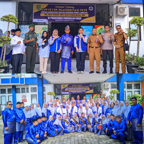 UPTD Puskesmas Pangkalan Kasai Laksanakan Survei Re Akreditasi