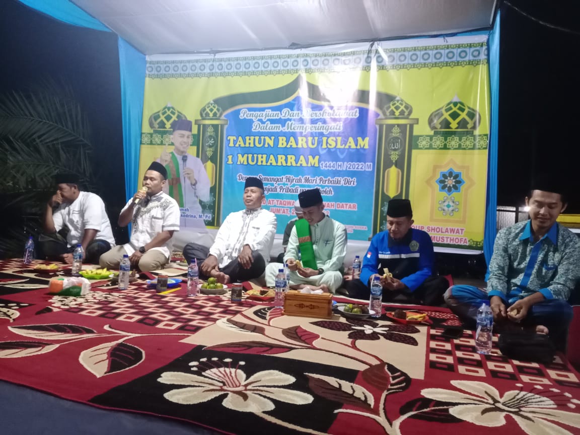 Sambut 1 Muharram,Pemdes Tanah Datar Hadirkan Penceramah Kondang