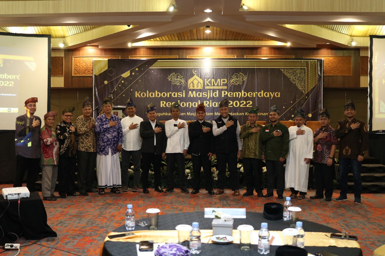 DDR, Gelar KMP, Tingkatkan Peran Masjid Dalam Mengentaskan Kemiskinan Di  Provinsi Riau