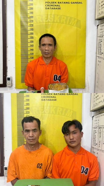 Polsek Batang Gansal Berhasil Bekuk Pengedar Sabu, 34 Paket Diamankan