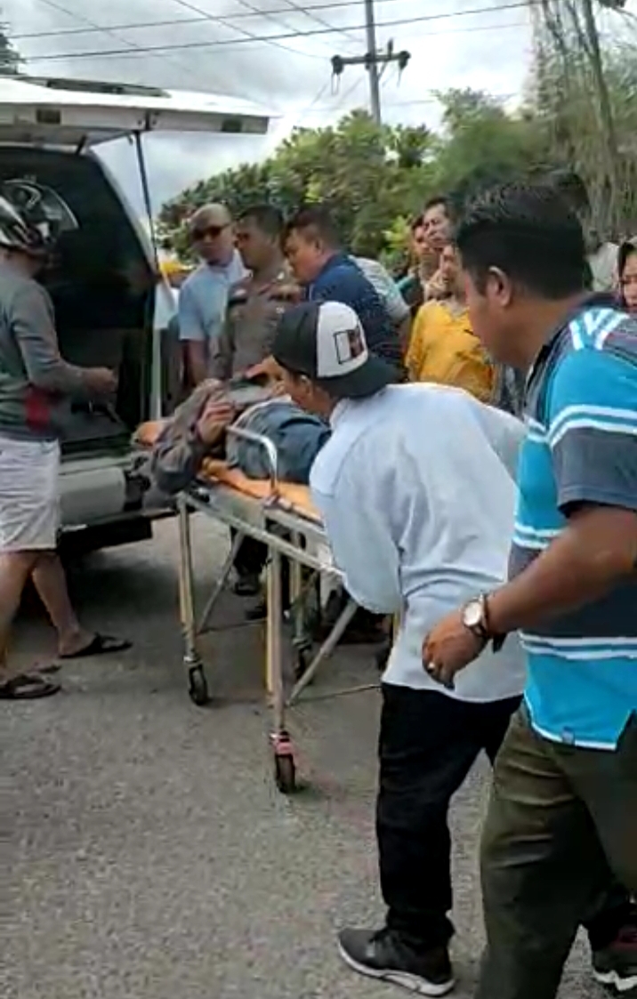 Hantam Mobil Fortuner di Simpang Empat Seminai Inhu, Warga Inhil Meninggal Dunia