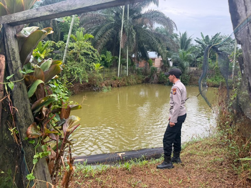 Dari Kolam Warga Beligan, Polisi Gerakkan Ketahanan Pangan di Tingkat Desa
