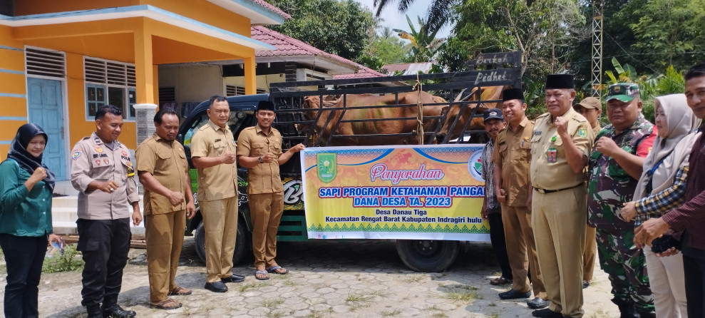 Kelompok Tani Roso Manunggal Dapat Bantuan 4 Ekor Sapi