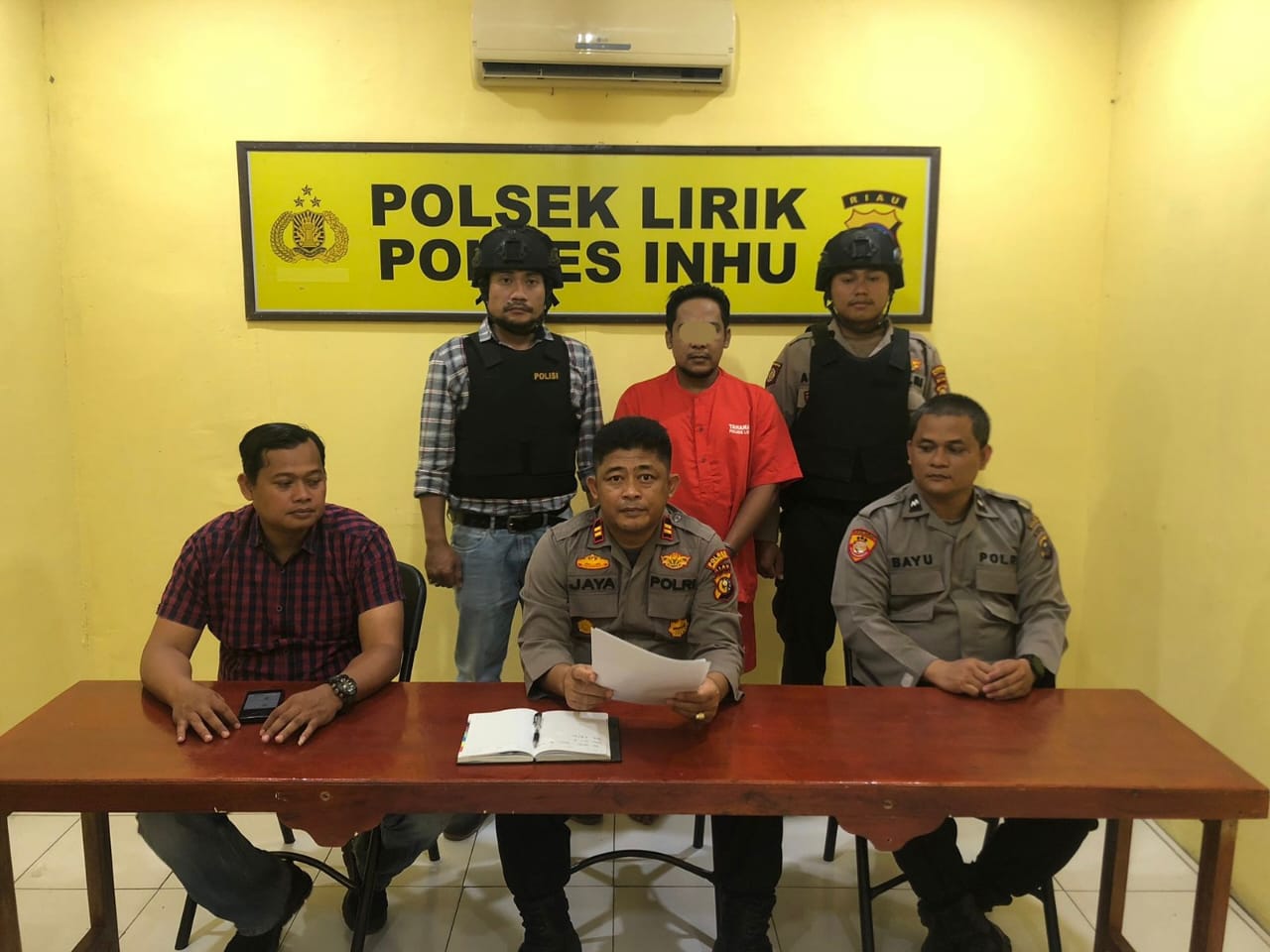 Kasus Pencabulan Anak Bawah Umur, Berhasil Diungkap Polsek Lirik