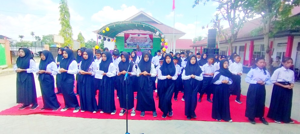 Orang Tua Wali dan Komite Bersatu Gelar Perpisahan Siswa Kelas VI SDN 011 Karya Baru