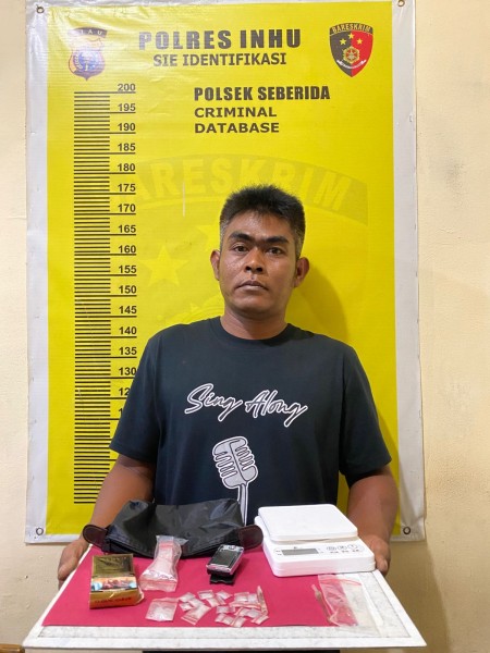 Kolaborasi Apik Polres Inhu Dan Polsek Seberida Berhasil Ungkap Kasus Narkotika di Buluh Rampai
