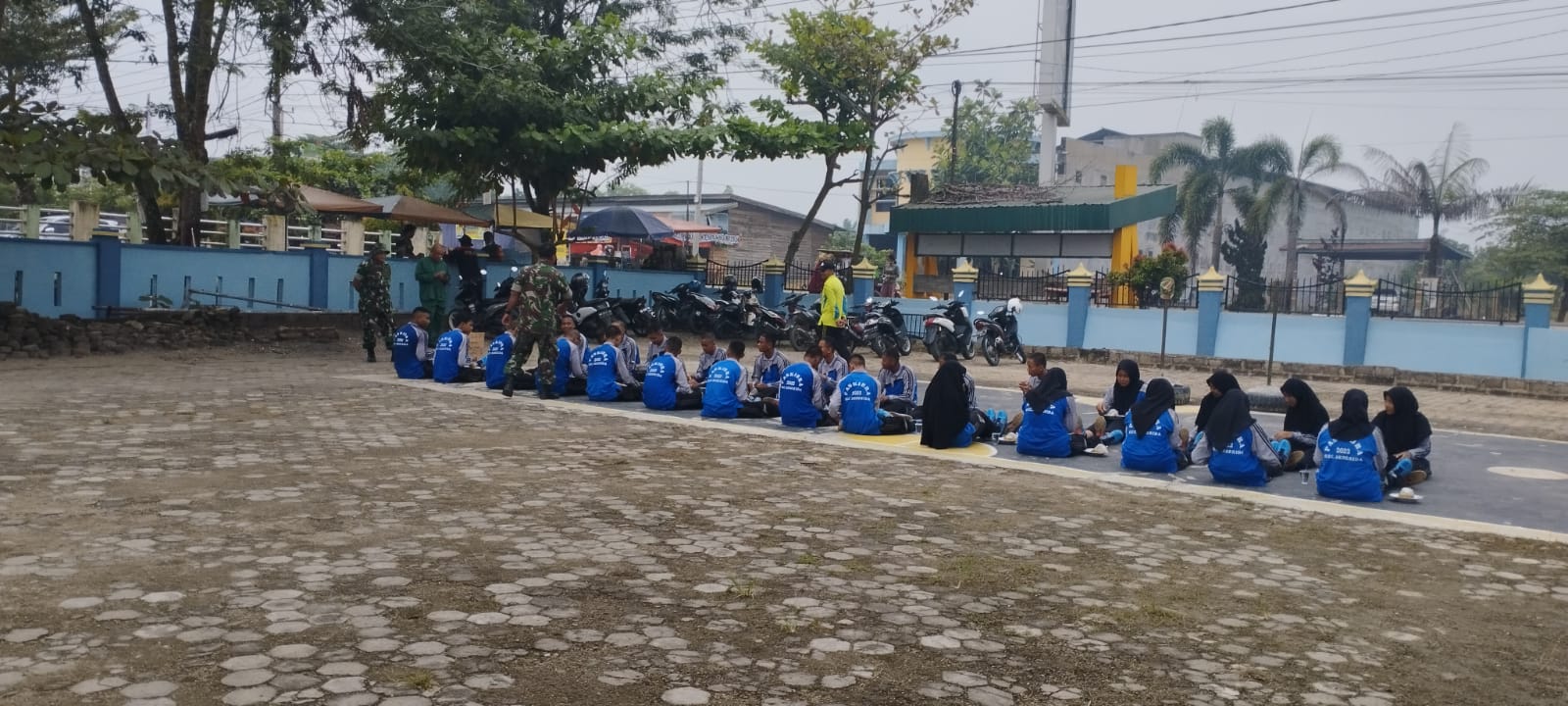 Sebanyak 27 Anggota Paskibra Kecamatan Seberida Mulai Digembleng