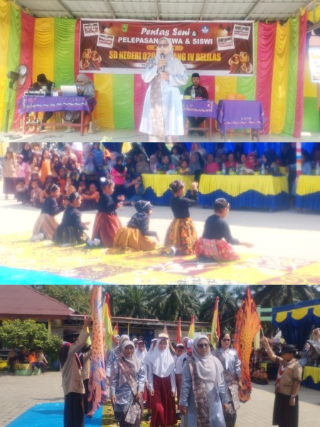 SDN 020 Simpang 4 Belilas Gelar Pelepasan 96 Siswa Kelas VI, Tampilkan Pentas Seni dan Kreativitas Anak