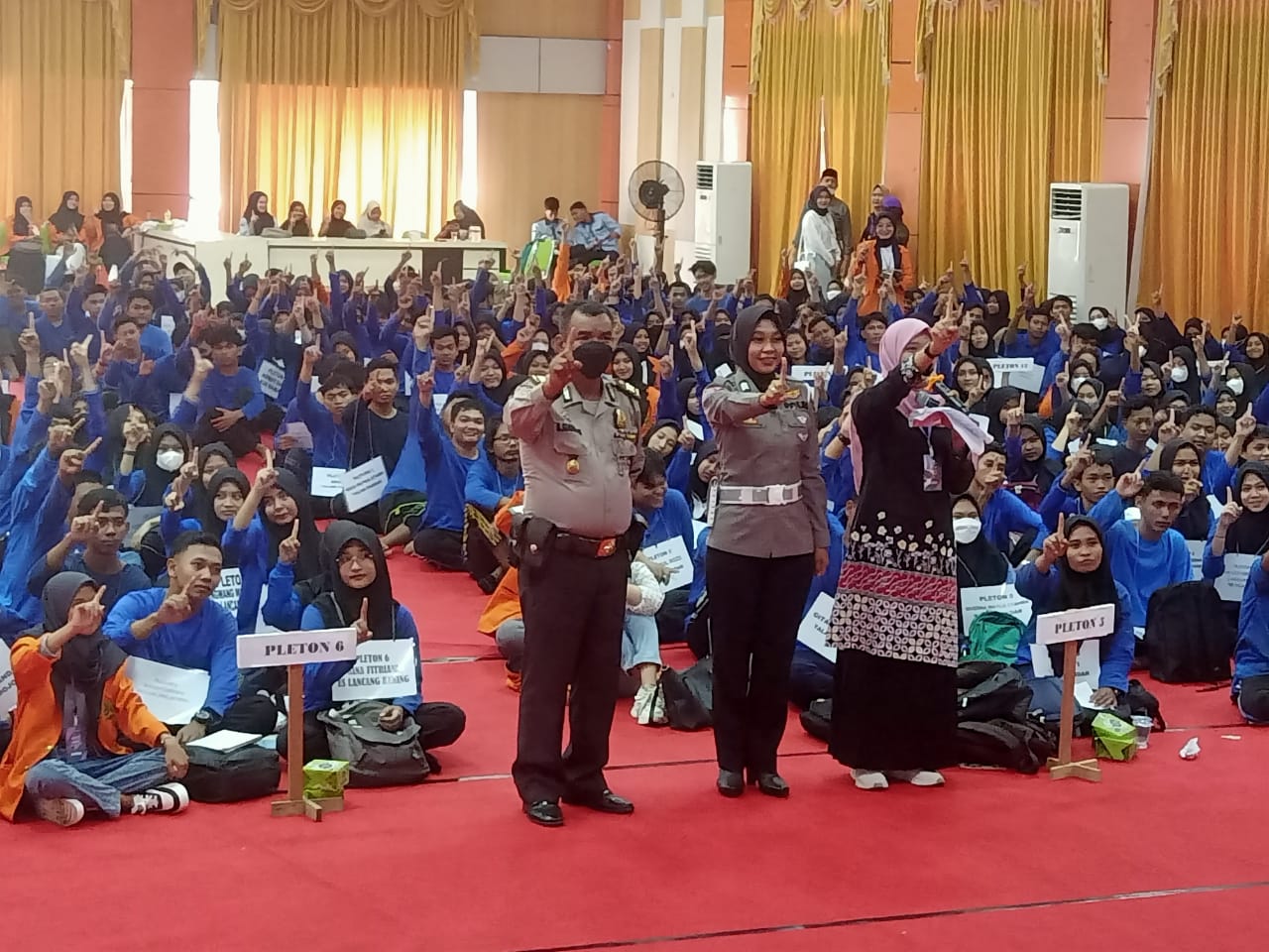 Polres Inhu Bekali Ratusan Maba ITB Indragiri Pencegahan Intoleransi, Radikalisme dan Terorisme