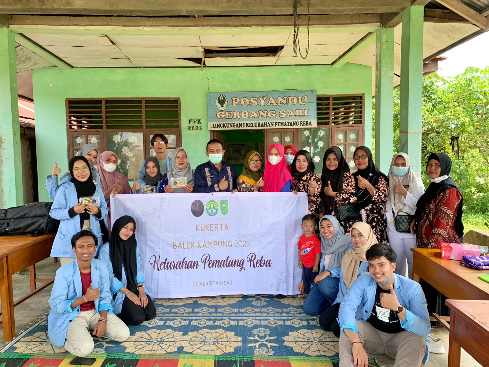 Mahasiswa Kukerta UNRI dI Kelurahan Pematang Reba, Mensosialisasikan Produk Olahan Ikan  Patin dalam Upaya Pencegahan Stunting