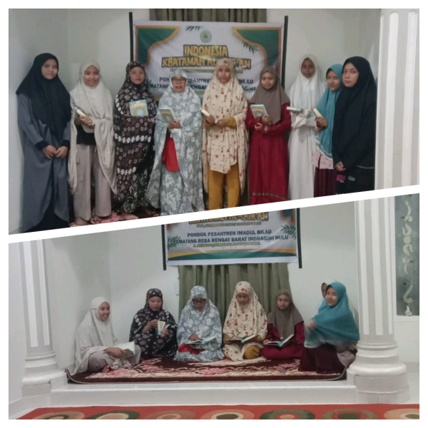 Ponpes Imadul Bilad Pematang Reba Ikutserta Melaksanakan Indonesia Khataman Al Qur'an