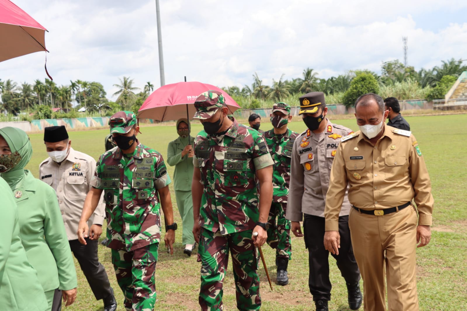 Dandrem Datang Ke Inhu Untuk Pamit Pindah Ke Kodam Iskandar Muda Aceh
