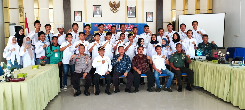 Karang Taruna Kecamatan Seberida Gelar Sosialisasi Tentang Pengembangan Organisasi dan Kepemimpinan Organisasi Kepemudaan