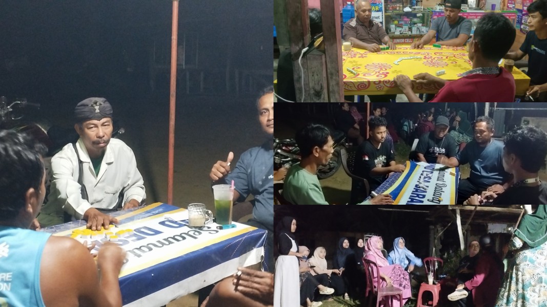Meriakan HUT RI Ke-80, Pemdes Danau Tiga, Gelar Turnamen Domino