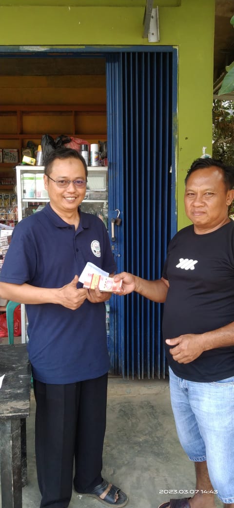 Untuk Pengembangan Usaha, Bumdes Gemilang Desa Aur Cina, Dapat Tambahan Modal Sebesar Rp10 Juta